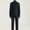 Deconstructed Single Breasted Jacket in Flannel