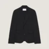 Deconstructed Single Breasted Jacket in Flannel