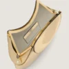 Facet Clutch in Mirror Effect Leather Facet Clutch in Mirror Effect Leather