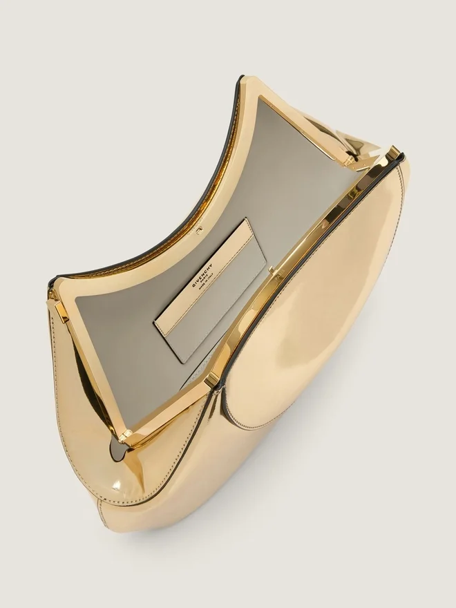 Facet Clutch in Mirror Effect Leather Facet Clutch in Mirror Effect Leather