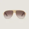 Givenchy Bold Sunglasses in Metal Givenchy Bold Sunglasses in Metal