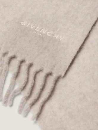 Givenchy Paris Large Scarf in Alpaca Wool