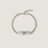 Givenchy Tape Bracelet in Metal and Enamel