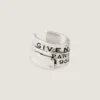 Givenchy Tape Earcuff in Metal and Enamel