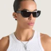 Givenchy Tape Necklace in Metal and Enamel
