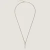 Givenchy Tape Necklace in Metal and Enamel