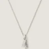 Givenchy Tape Necklace in Metal and Enamel