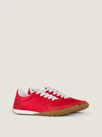 Glide Sneakers in Nylon and Suede