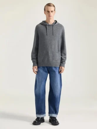Hoodie in Cashmere Knit