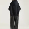 Hoodie Sweatshirt in Fleece with Givenchy Tape Print