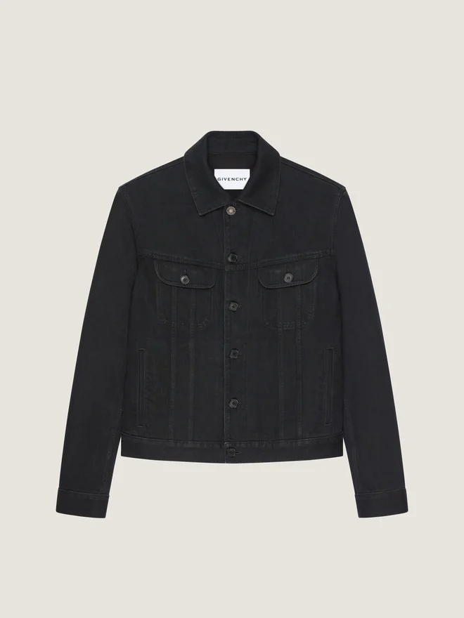 Jacket in Black Denim Jacket in Black Denim