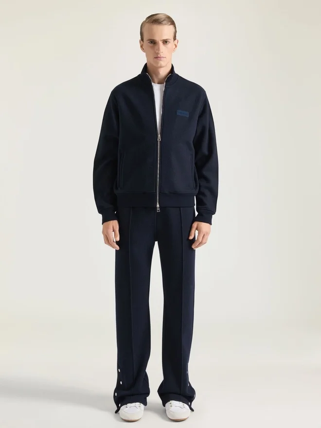 Joggers in Wool Cashmere with Givenchy Patch Joggers in Wool Cashmere with Givenchy Patch
