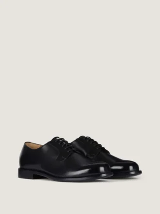 Label Derbies in Leather
