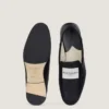 Label Loafers in Shiny Leather