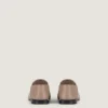 Label Loafers in Suede