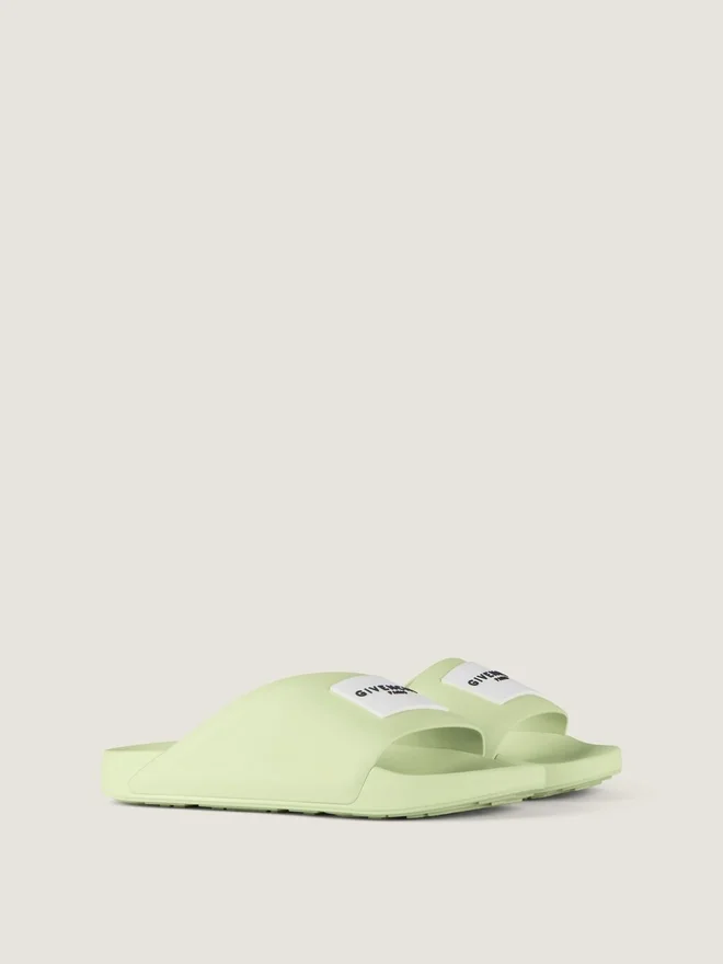 Label Slide Mules in Rubber Label Slide Mules in Rubber