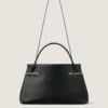 Large Pinch Bag in Leather