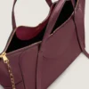 Large the Snatch Bag in Grained Leather