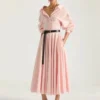Long Circular Skirt in Poplin