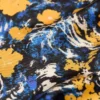 Losange in Silk with Floral Print
