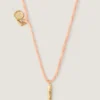 Lucky Charms Necklace in Silk and Metal
