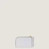 Lucky Charms Zipped Card Holder in Box Leather