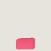 Lucky Charms Zipped Card Holder in Box Leather
