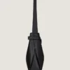 Medium Belted Hobo Bag in Grained Leather