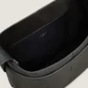 Medium Belted Hobo Bag in Grained Leather