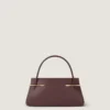 Medium Pinch Bag in Grained Leather