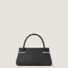 Medium Pinch Bag in Grained Leather