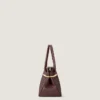 Medium Pinch Bag in Grained Leather