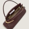 Medium Pinch Bag in Grained Leather
