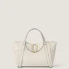 Medium the Snatch Bag in Grained Leather Medium the Snatch Bag in Grained Leather