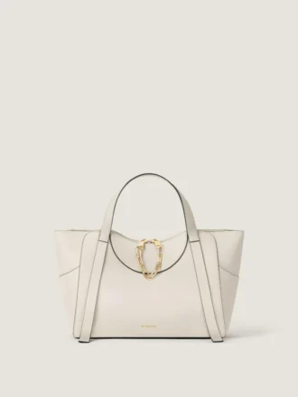 Medium the Snatch Bag in Grained Leather