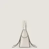 Medium the Snatch Bag in Grained Leather Medium the Snatch Bag in Grained Leather