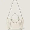 Medium the Snatch Bag in Grained Leather Medium the Snatch Bag in Grained Leather