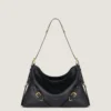 Medium Voyou Bag Shiny Leather