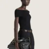 Medium Voyou Bag Shiny Leather