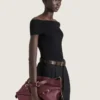 Medium Voyou Bag Shiny Leather