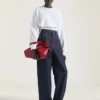 Medium Voyou Bag Shiny Leather