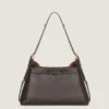 Medium Voyou Bag Shiny Leather