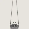 Micro Antigona Bag in Satin with Strass