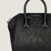 Micro Antigona Bag in Satin with Strass