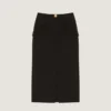 Midi Skirt in Wool