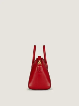 Mini Antigona Bag in Box Leather