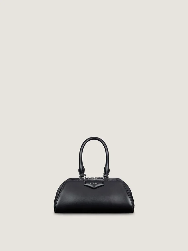 Mini Antigona East-West Bag in Box Leather Mini Antigona East-West Bag in Box Leather