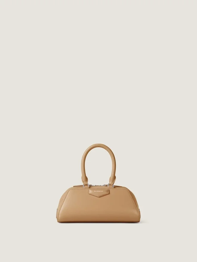 Mini Antigona East-West Bag in Box Leather Mini Antigona East-West Bag in Box Leather