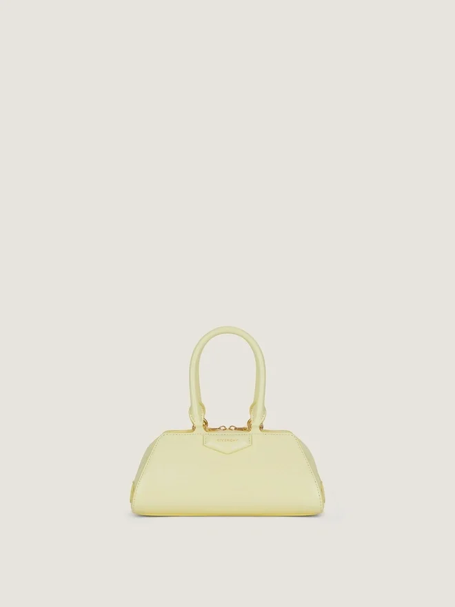 Mini Antigona East-West Bag in Box Leather Mini Antigona East-West Bag in Box Leather