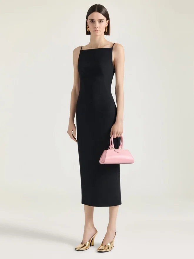 Mini Antigona East-West Bag in Box Leather Mini Antigona East-West Bag in Box Leather